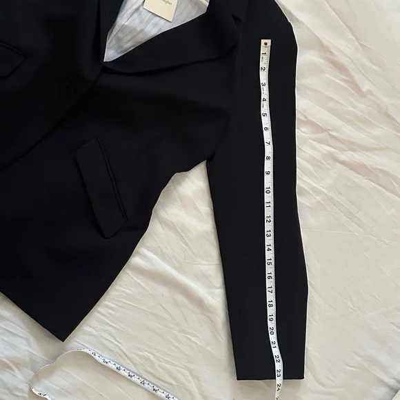 Favorite Daughter “The Favorite Blazer” Black Size L NWT - Picture 10 of 13